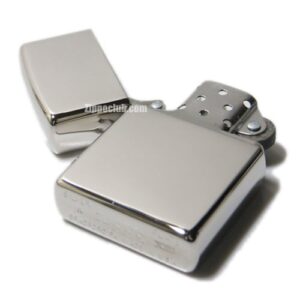 Zippo No.100 High Polish Silver Plated
