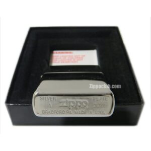 Zippo No.100 High Polish Silver Plated