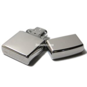 Zippo No.100 High Polish Silver Plated