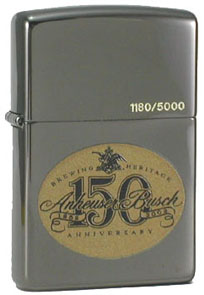 No.20145
Zippo Anheuser-Busch 150th Anniversary