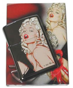 Zippo OLIVIA: Cheery Red Olivia De Berardinis ZIPPO Series