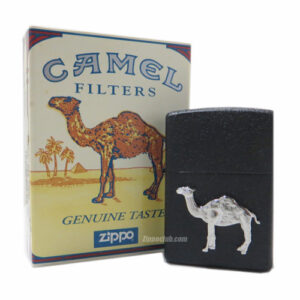 236cml253m zippo Camel Beast Black Crackle