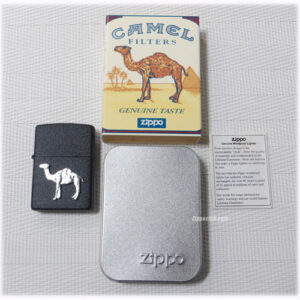 236cml253m zippo Camel Beast Black Crackle