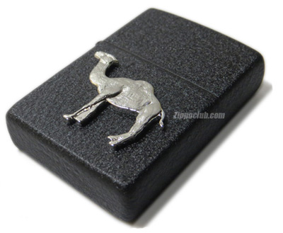 zippo Camel Beast Black Crackle