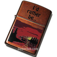 Outdoor Escape Zippo – Escape into the great outdoors.