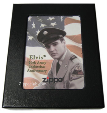 Elvis Military Induction Zippo