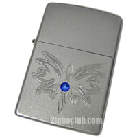 BL WINGS Zippo Lighter with a Swarovski crystal