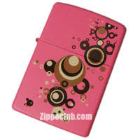 A Soft & Playful Polka-Dot Design Zippo
