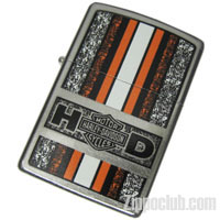 Zippo H-D Orange Bar & Shield 24767