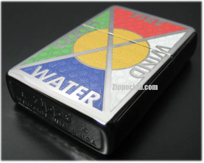 Zippo 24812 Earth Wind Fire Water