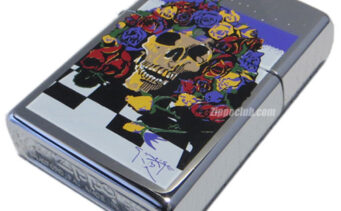 Stanley Mouse “Timeless” High Polish Chrome Zippo Lighter