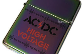 AC/DC “High Voltage” Spectrum Zippo