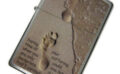 Footprint in the Sand Zippo – A Message of Faith and Comfort