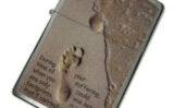 Footprint in the Sand Zippo – A Message of Faith and Comfort