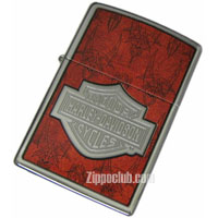 Harley-Davidson Zippo lighter with a devil pattern