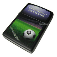 One World One Game – Soccer Stadium Zippo