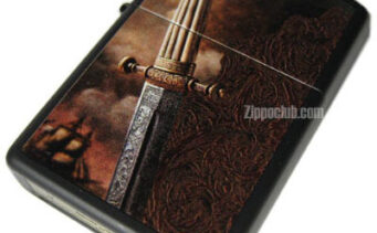 Sword of War Zippo – A Noble Blade Captured in Design