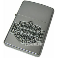 Harley Davidson Bar & Shield Crystal