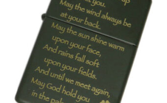 Irish Blessing Zippo – A Gift of Celebration and Good Wishes